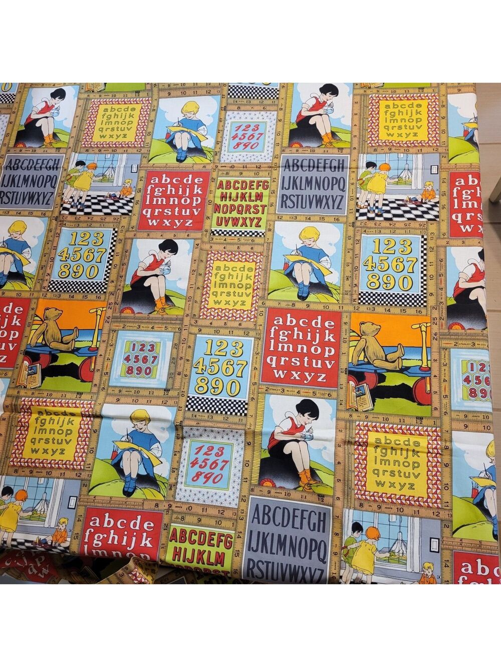 HTF Building Blocks by American Jane for Moda Cotton Fabric BY THE YARD 36x43